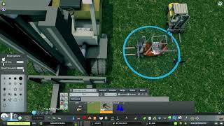Animating props with Procedural Objects & Vertices Customization,      GANTRY CRANE,