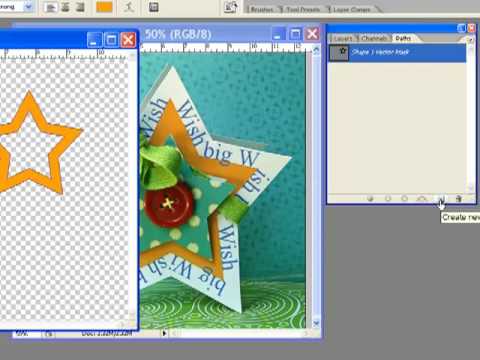 Creating a star-shaped card with Photoshop CS and text on a path. Creating a star-shaped card with Photoshop CS and text on a path.