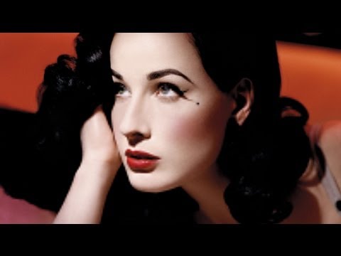 Dita Von Teese Pinup Makeup Tutorial Youtube
