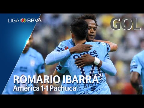 Gol de R. Ibarra | América 1 - 1 Pachuca | Liga BBVA MX - Apertura 2019  - Jornada 7