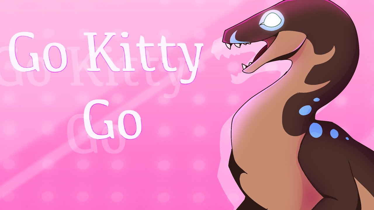 Go Kitty Go/ Troodon dino animation MEME