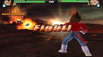 SSJ4 Vegeta vs Android 18