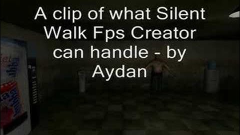 Silent Walk FPS Creator Game Video
