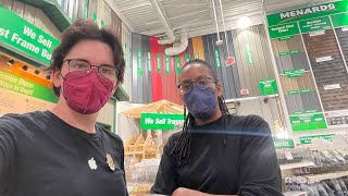Random Bits 319: Me and Thais take a trip to Menards, a store we don't have in Philadelphia.