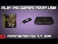 Play PS1 Games From PS2 USB Using Popstarter and OPL Tutorial (2019)