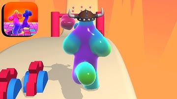 BLOB RUNNER 3D 🕺🕺🔥 All Levels Gameplay Android,ios (Levels 404-405)