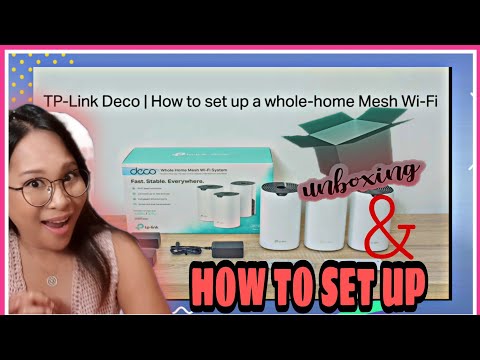 HOW TO SET UP TP-LINK DECO M4 AC1200 WHOLE HOME MESH WI-FI SYSTEM & UNBOXING  (2-PACK)