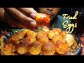 Lots of Spicy Fried Eggs Challenge | Green Chillies with Pepsi Eating Show #spicy