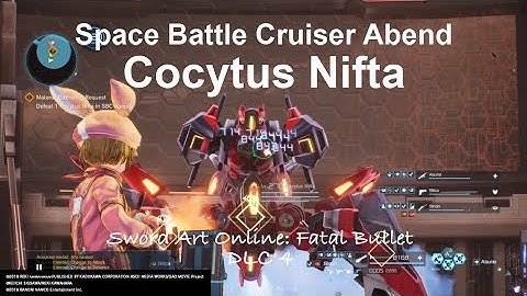 Fight on the SBC Abend #SwordArtOnlineFatalBullet DLC 4 Cocytus Nifta
