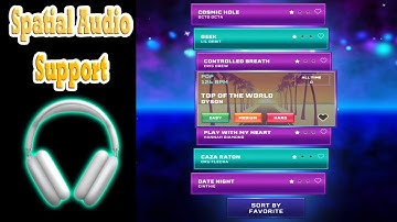 Tetris Beat - All 18 Songs In Tetris Beat 🎵🎵 | Support Spatial Audio | Apple Arcade