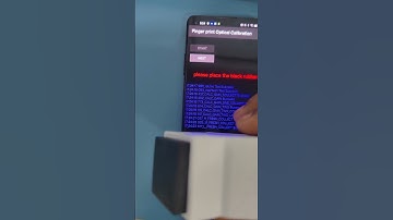 OnePlus 9 finger print calibration fail