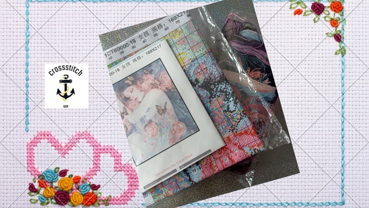 Ma préparation pour démarrer un point de croix 11 CT #crossstitch  #vipcrossstitch #pointdecroix