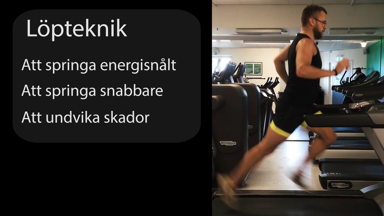 Löpteknik: HALF + F