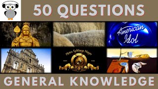 General Knowledge Quiz Trivia | 50 Questions | Do You Know | Pub Quiz #quiz #trivia