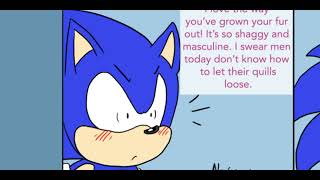 Sonamy Comic Dub How Sonic Got Fluffy Or His Fur Ft Shadow Short