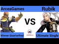 Gamersguild 2  winner quarterfinal arceagames captain falcon vs rubik robin