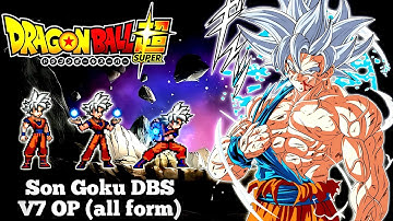 Son Goku DBS V7 OP (all form) | By @thiendehdmugen & @Black78978 ) | New Release | Mugen Jus