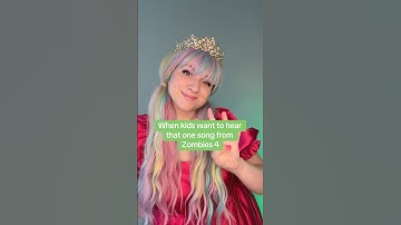 When kids want to hear The Place to be from Zombies 4! #disneyzombies #shorts #singing