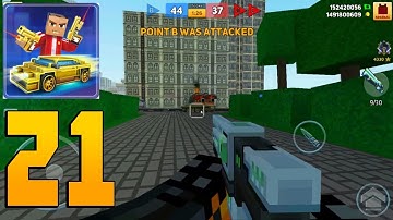 Block City Wars - Gameplay Walkthrough Part 21 Plazma Shotgun Gameplay (IOS / ANDROID)