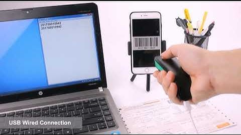 Netum C740 Mini CCD Wireless Bluetooth Barcode Scanner