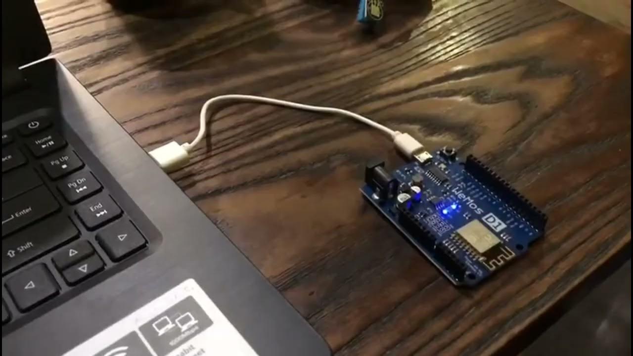 Cara Memprogram DHT11 Dengan Wemos D1 R2 - Arduino IDE - YouTube