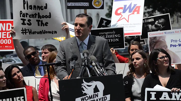 Sen. Ted Cruz Speaks at #WomenBetrayed Students For Life Rally