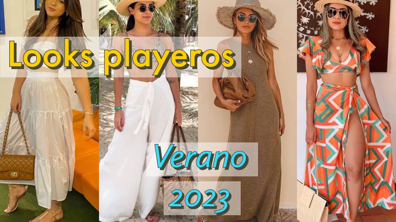 LOOKS PLAYEROS 2023🏖️🩱moda verano /vacaciones playa 👙moda