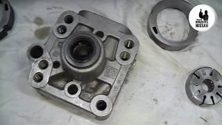 Nissan Primera P12. QG16-18DE. Попытка ремонта насоса ГУРа ч.2. Сборка.