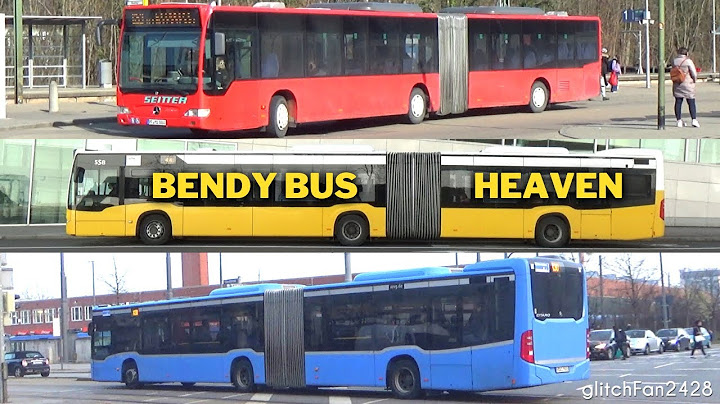 This is Bendy Bus Heaven! Germany 2024