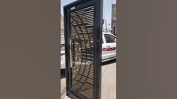 ابواب حديد ليزر من ورشة الصلوي اليمن صنعاء 