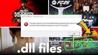 How to Fix .dll files | Works for all Fit-girl Games | 100% Working