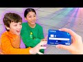 We surprised the kids with their first debit card emotional  familia diamond