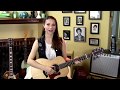 Bruno Mars-Just the Way You Are-Guitar Lesson-Allison Bennett