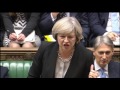 Prime Minister's Questions: 16 November 2016