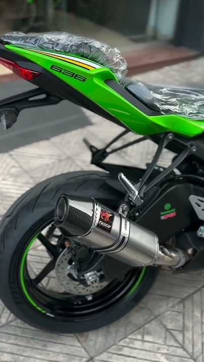 2025 kawasaki ninja zx6r 636 new edition Full system exhaust 🔥🥵 
