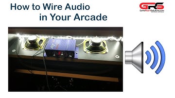 How to Wire Audio for Your Arcade
