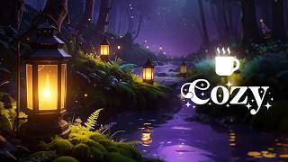 3H Cozy Lantern River 🏮 | Relax Screensaver ✨