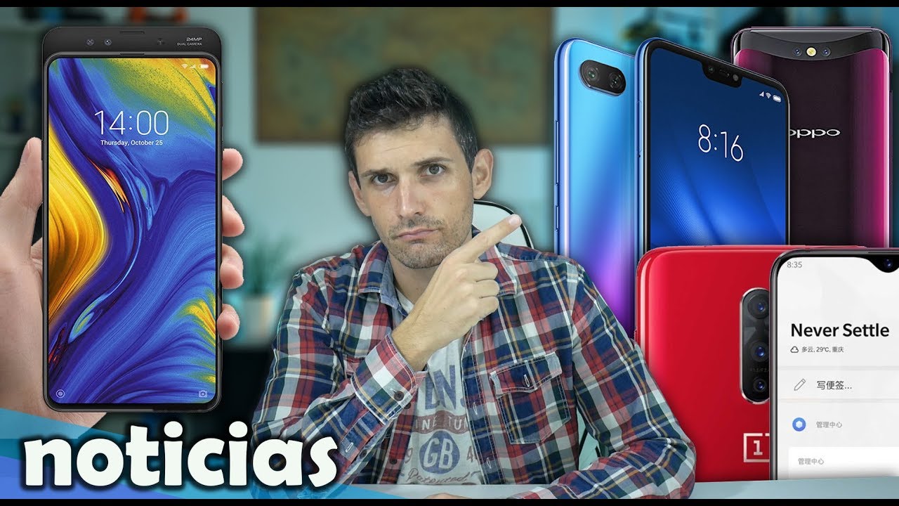 Noticias: Oneplus vs Apple en Nueva York, Xiaomi Mix 3 con 10GB Ram, Spotify en Wear OS 4g vs lte
