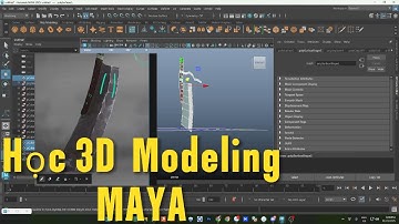 Học 3D CƠ BẢN với phần mềm #maya #modeling3d #3dcoban #hoc3donline