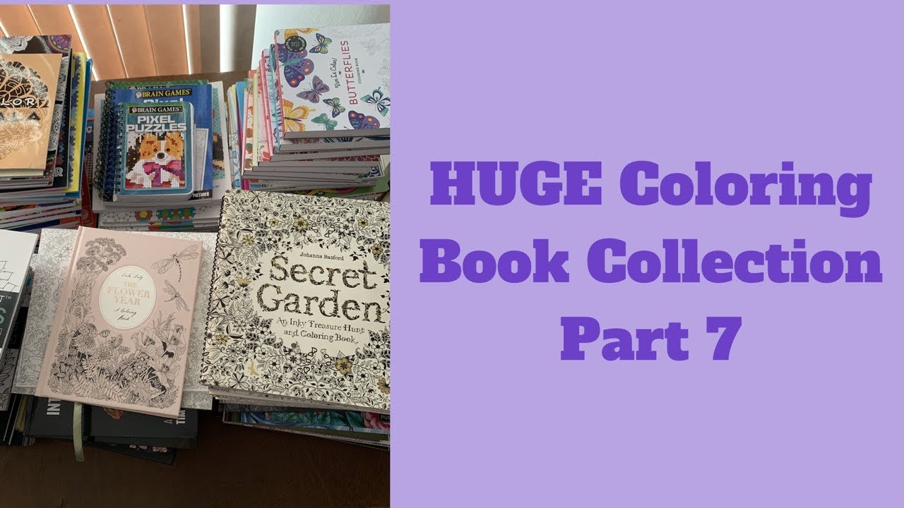HUGE Coloring Book Collection - February 2019 - Part 7