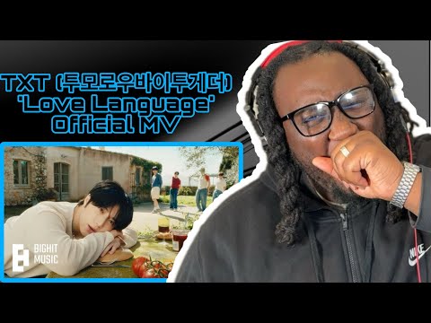 TXT (ν¬λͺ¨λ‘μ°λ°μ΄ν¬κ²λ) 'Love Language' Official MV *SOUTH KOREAN KPOP REACTION*