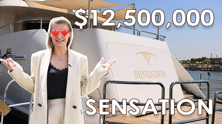 Luxury Yacht Tour Dubai - $12.5 Million Super Yacht