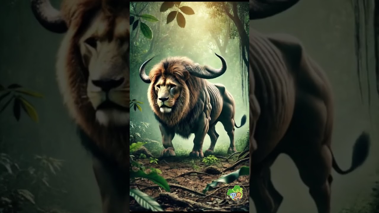 The Lion - Buffalo Hybrid Creature