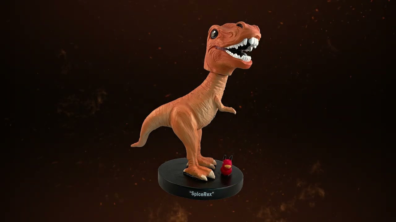 Curated 30 Will Win a Limited SpiceRex Bobblehead!!!