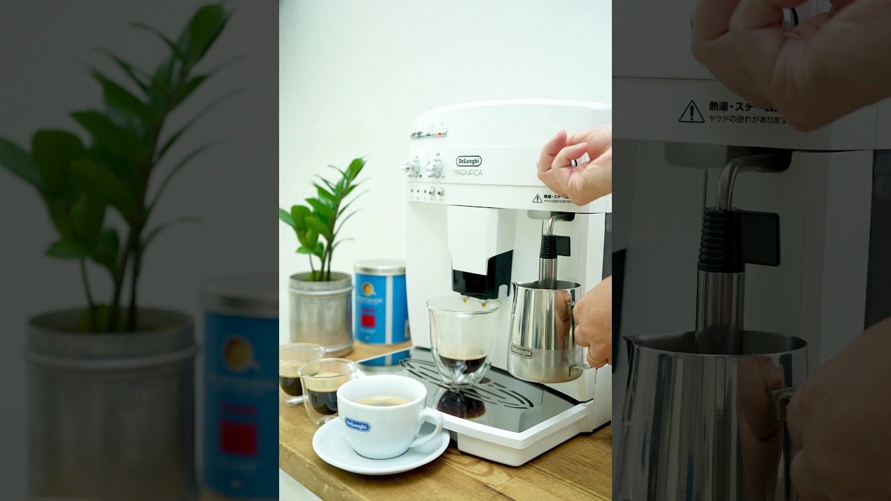 あなたの好きなコーヒーがこれ一台で楽しめる。デロンギ全自動コーヒー