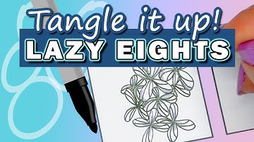 How to draw Lazy Eights - Beginner Friendly Pattern