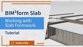 BIM²form Slab: Demo Modular Slab Formwork - Panel Method | BIM²