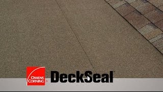 How To Install a DeckSeal Low Slope SelfAdhered Roofing System