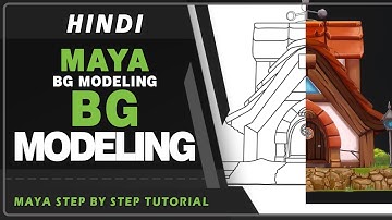 maya bg modeling tutorial| pt 4|"Mastering Maya Background Modeling: A Step-by-Step Tutorial"