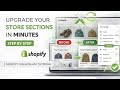 Upgrade Your Shopify Section Design in Minutes | Malayalam Tutorial
